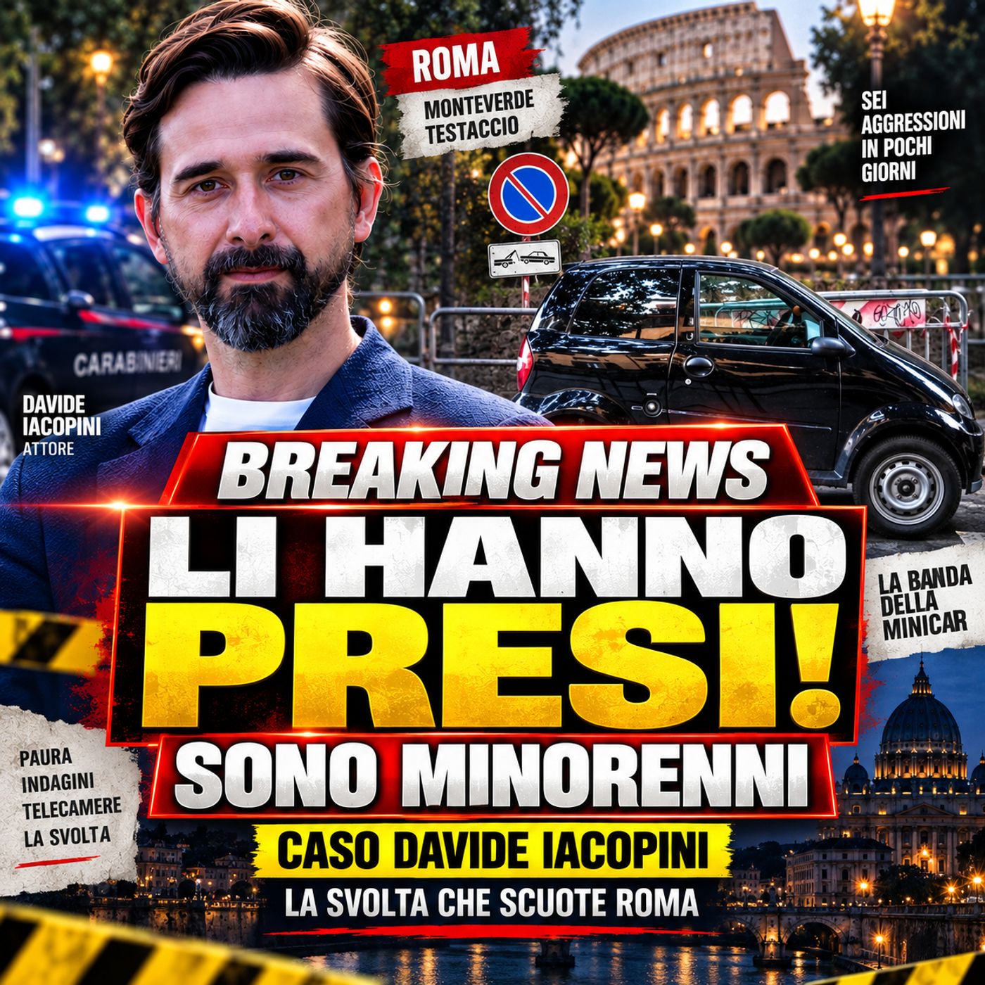BANDA DELLA MINICAR, LI HANNO PRESI! Svolta shock nel caso Davide Iacopini episode artwork