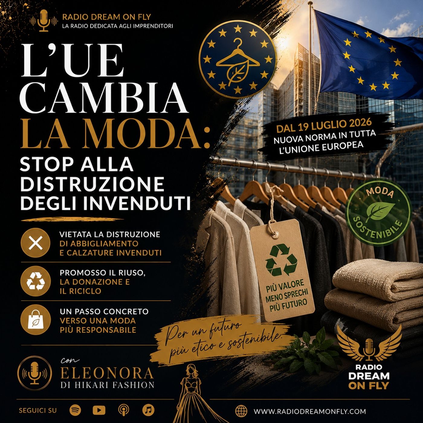 L’UE Cambia la Moda: Stop alla Distruzione degli Invenduti