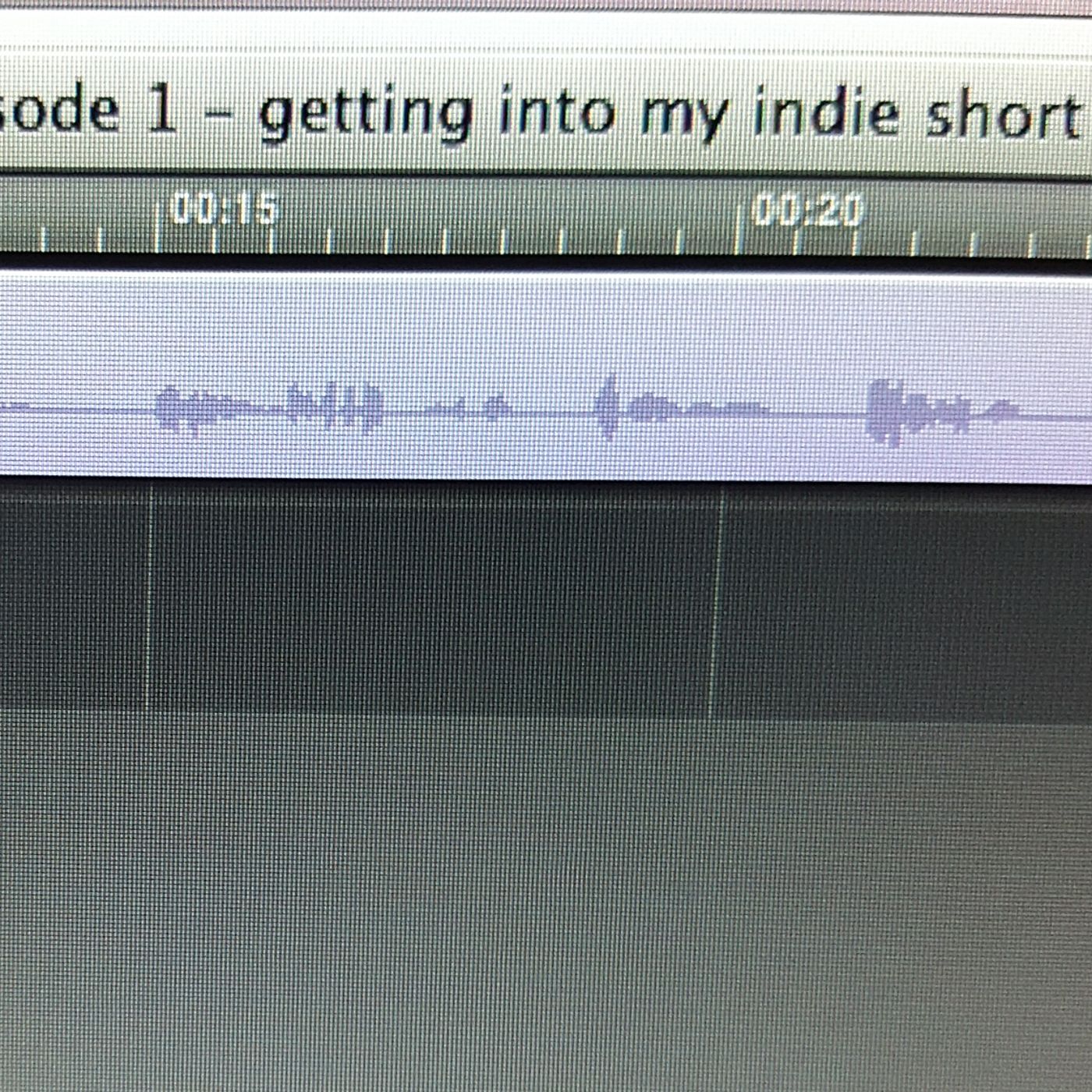 Episode 1 - getting into my indie short film episode artwork