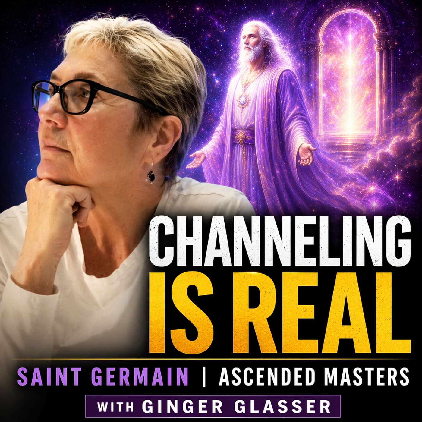 Channeling Saint Germain: Ascended Masters & Higher Consciousness with Ginger Glasser