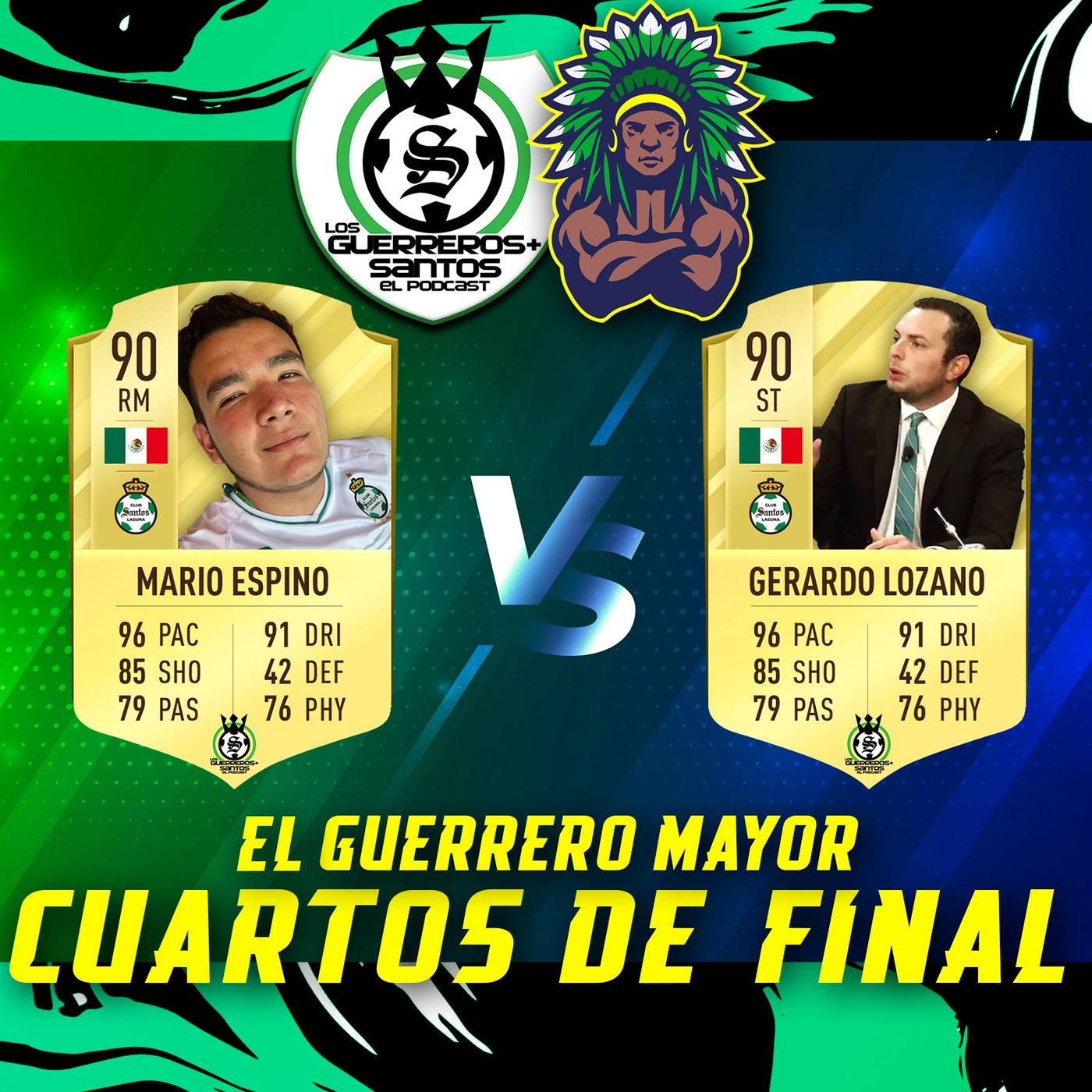 Los Guerreros Más Santos - Podcast 100% del Santos Laguna
