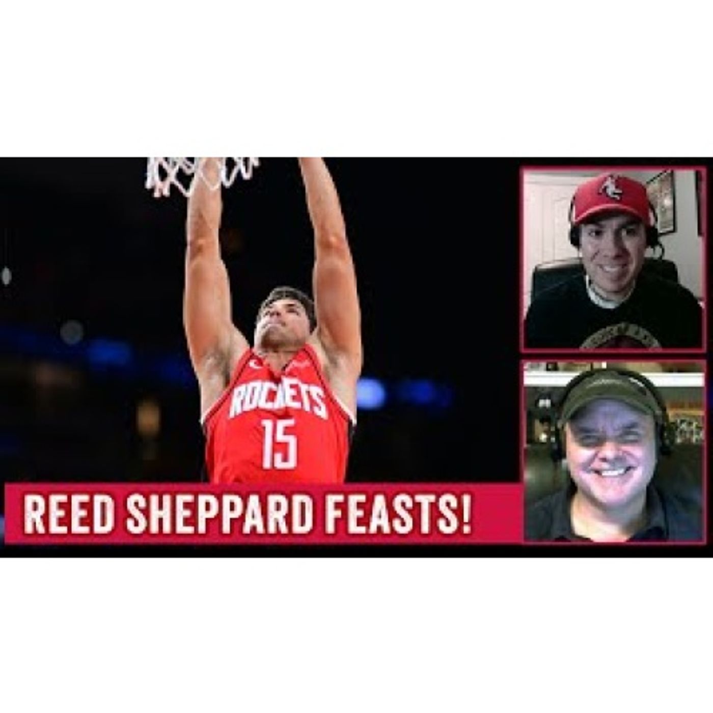 ClutchFans Live: Reed Sheppard thrives as Rockets finish perfect preseason