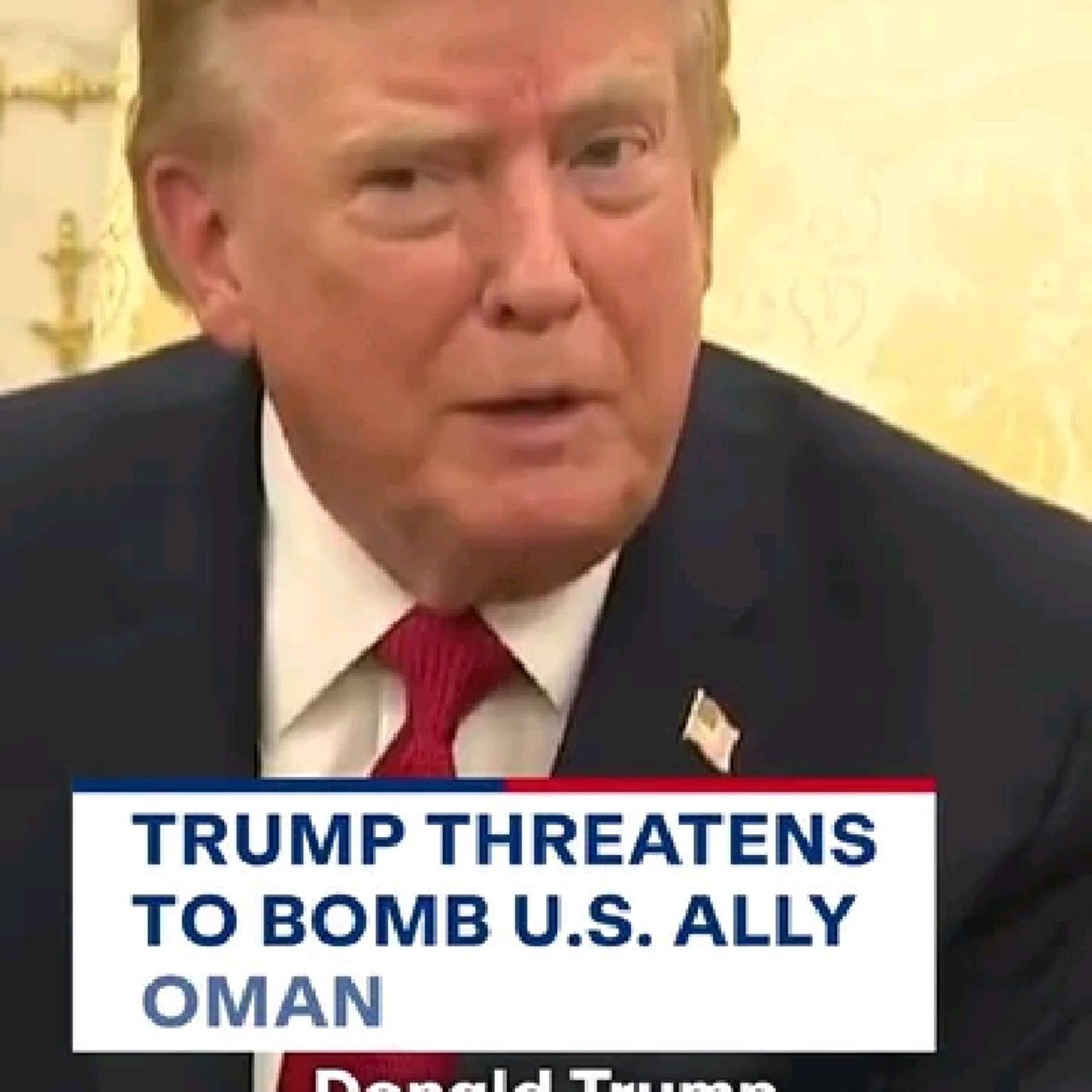 Donald Trump has threatened to bomb Oman if it “gets in the way” of negotiations in ending the Iran war. episode artwork