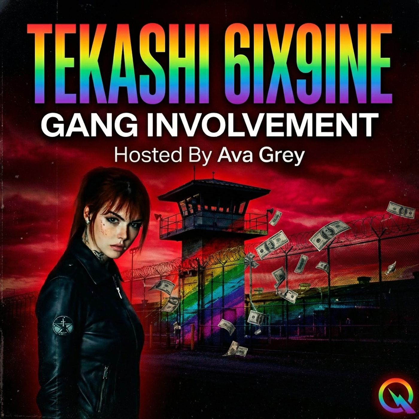 Tekashi 6ix9ine - Rainbow Hair, Blood Red Lies cover art
