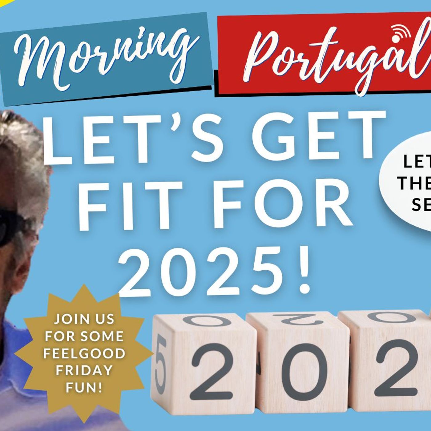 Let's get FIT for 2025 with Coach Turner on Good Morning Portugal!