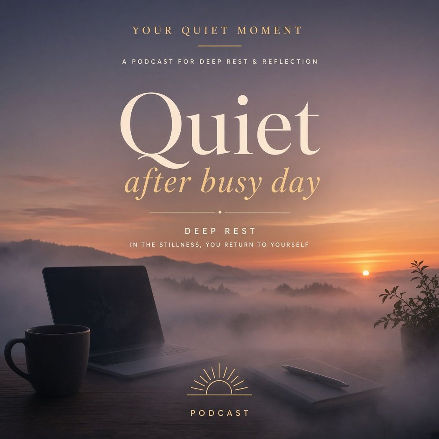 Breathe Into quiet after a busy day: Deep Rest Session