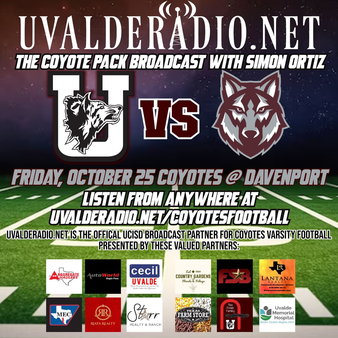 10/25/24 VS Davenport Wolves episode artwork