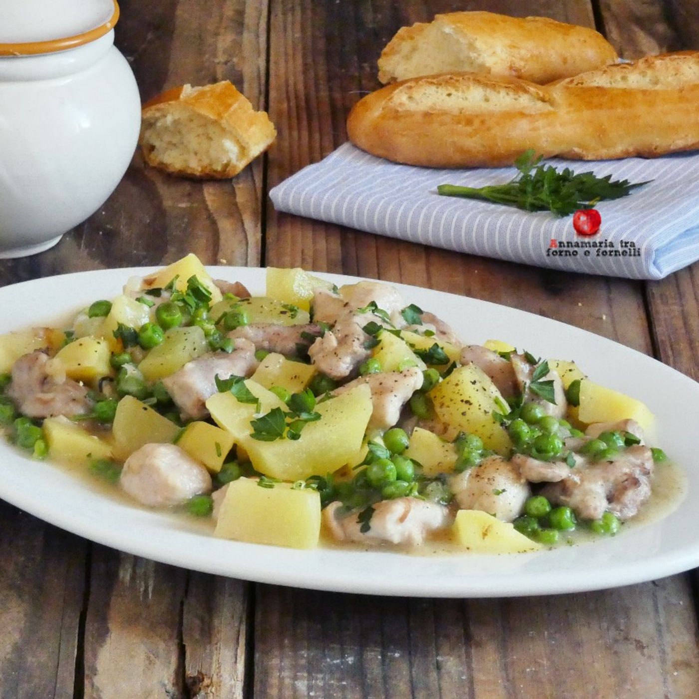 Tacchino in umido con patate e piselli episode artwork