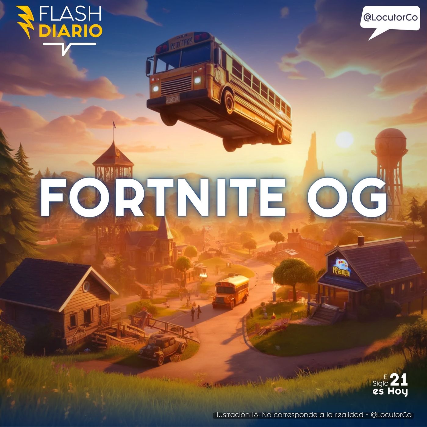 Fortnite trae de vuelta su mapa original permanente