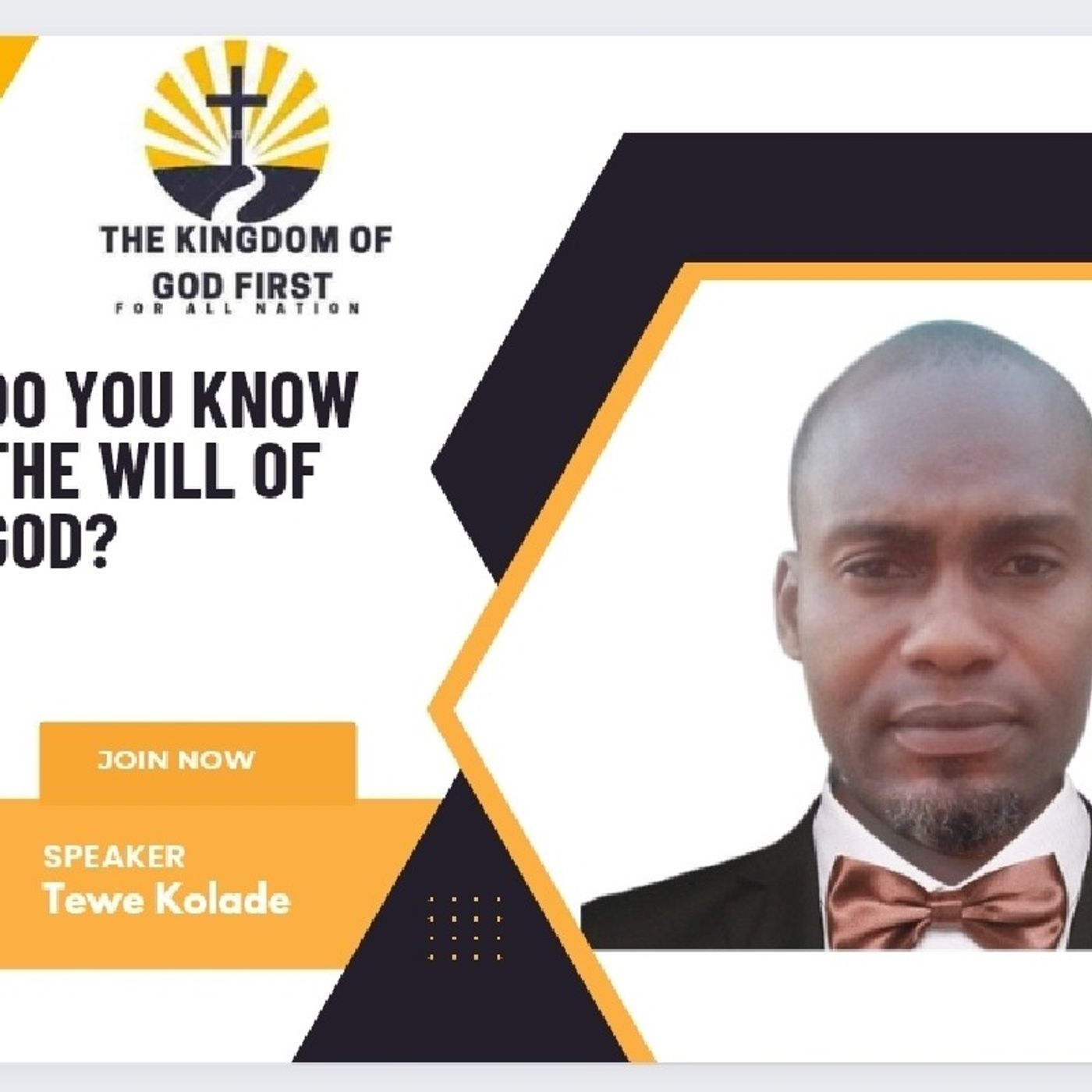 DO YOU KNOW THE WILL OF GOD? episode artwork