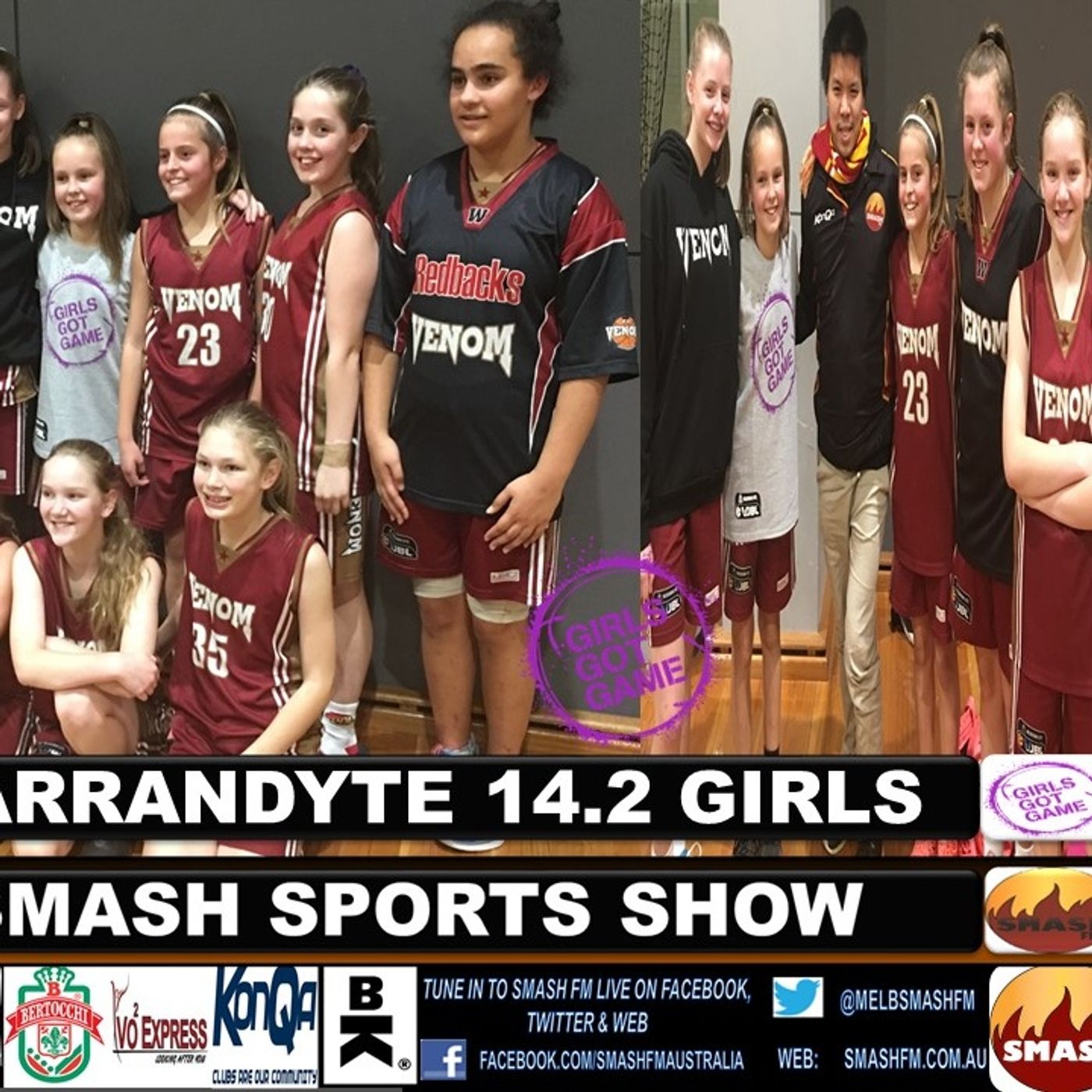 SSS: GIRLS GOT GAME - WARRANDYTE U14.4 GIRLS BBALL 020617 episode artwork