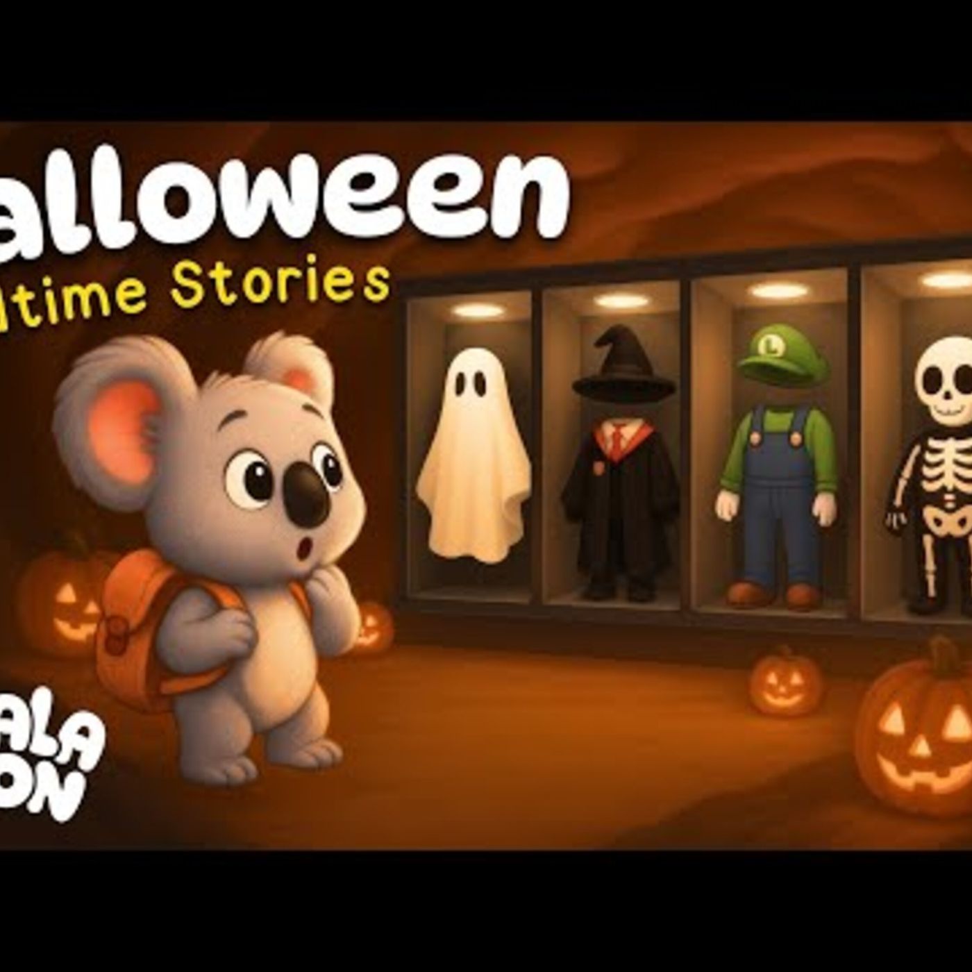 Every Halloween Bedtime Story🎃 Gentle, Sleepy & Safe For Kids 😴 - Koala Moon - Kids Bedtime Stories episode artwork