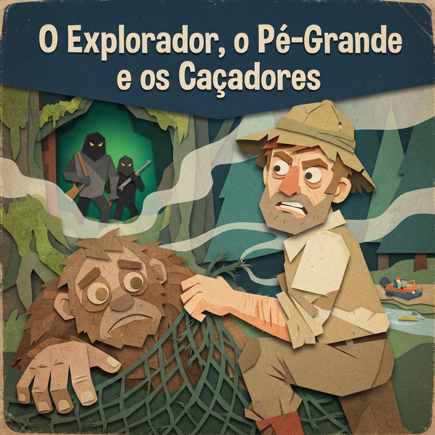 Mick Munter e o Mistério do Pé-Grande na Floresta ｜ Aventura Animal