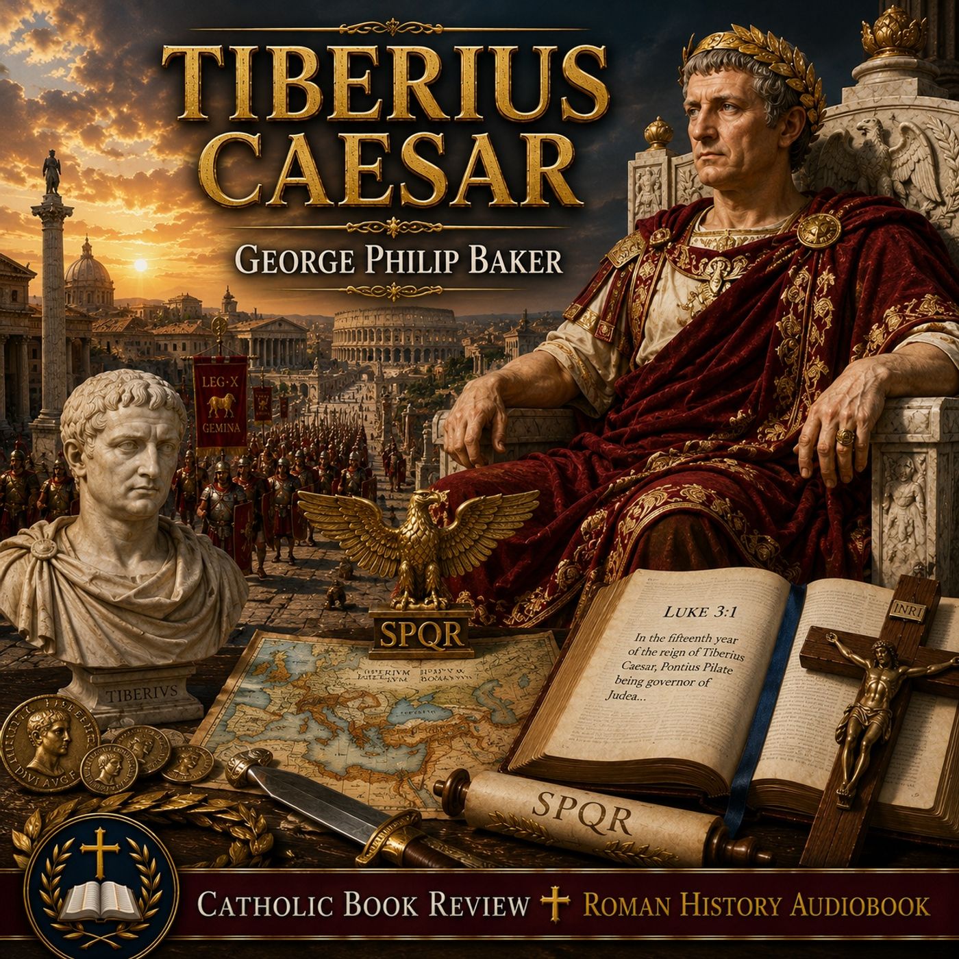 Tiberius Caesar by George Philip Baker | Roman Empire Biography Audiobook Part 1 episode artwork