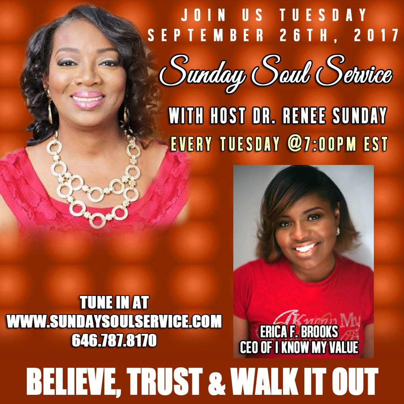Sunday Soul Service Topic Dating and Relationships Host Erica F.Brooks episode artwork