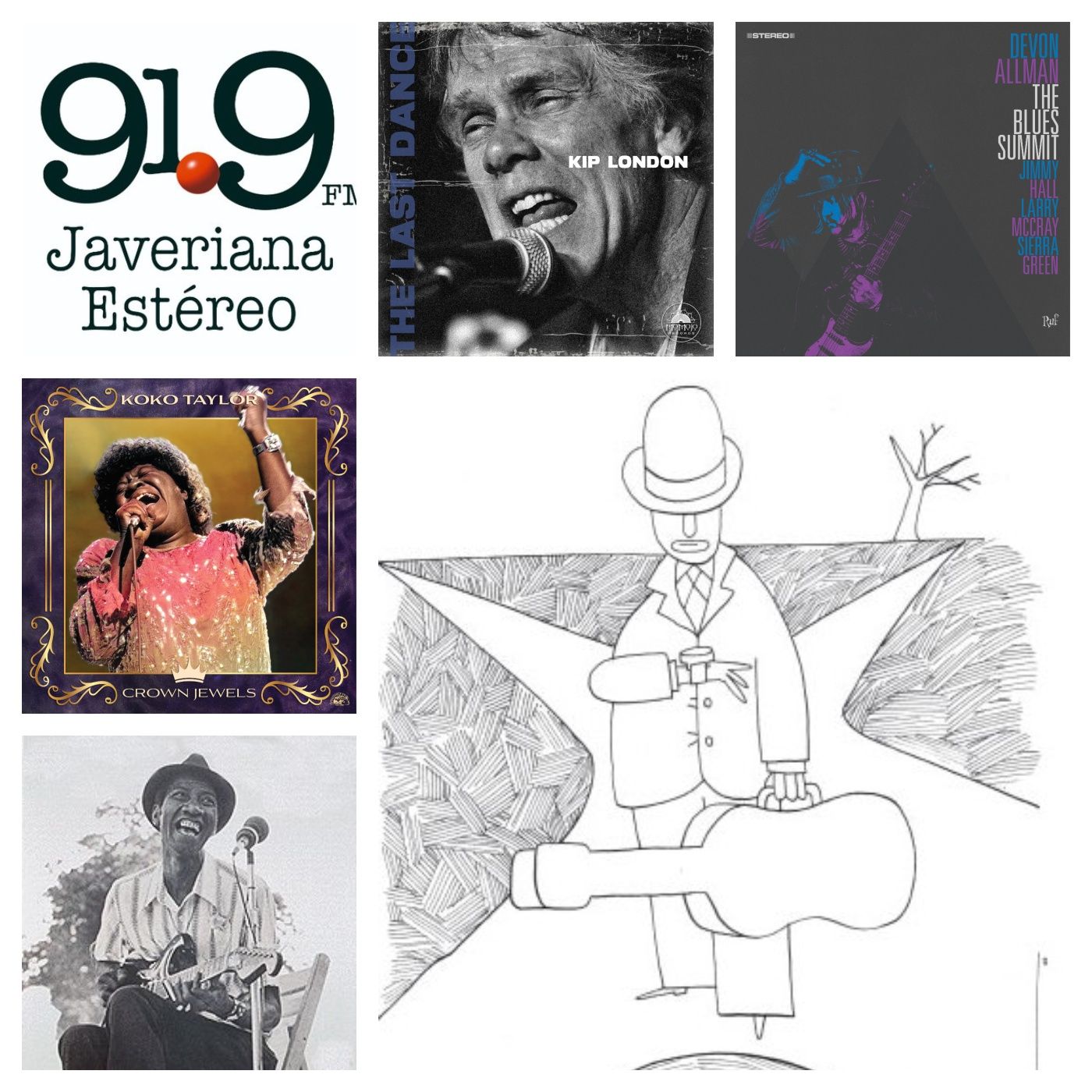 2025-49 Hound Dog Taylor, Devon Allman, Kip London, Koko Taylor episode artwork