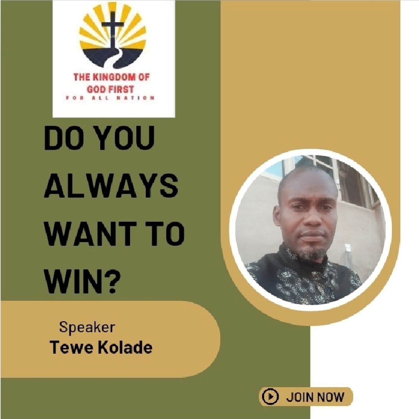 DO YOU ALWAYS WANT TO WIN?