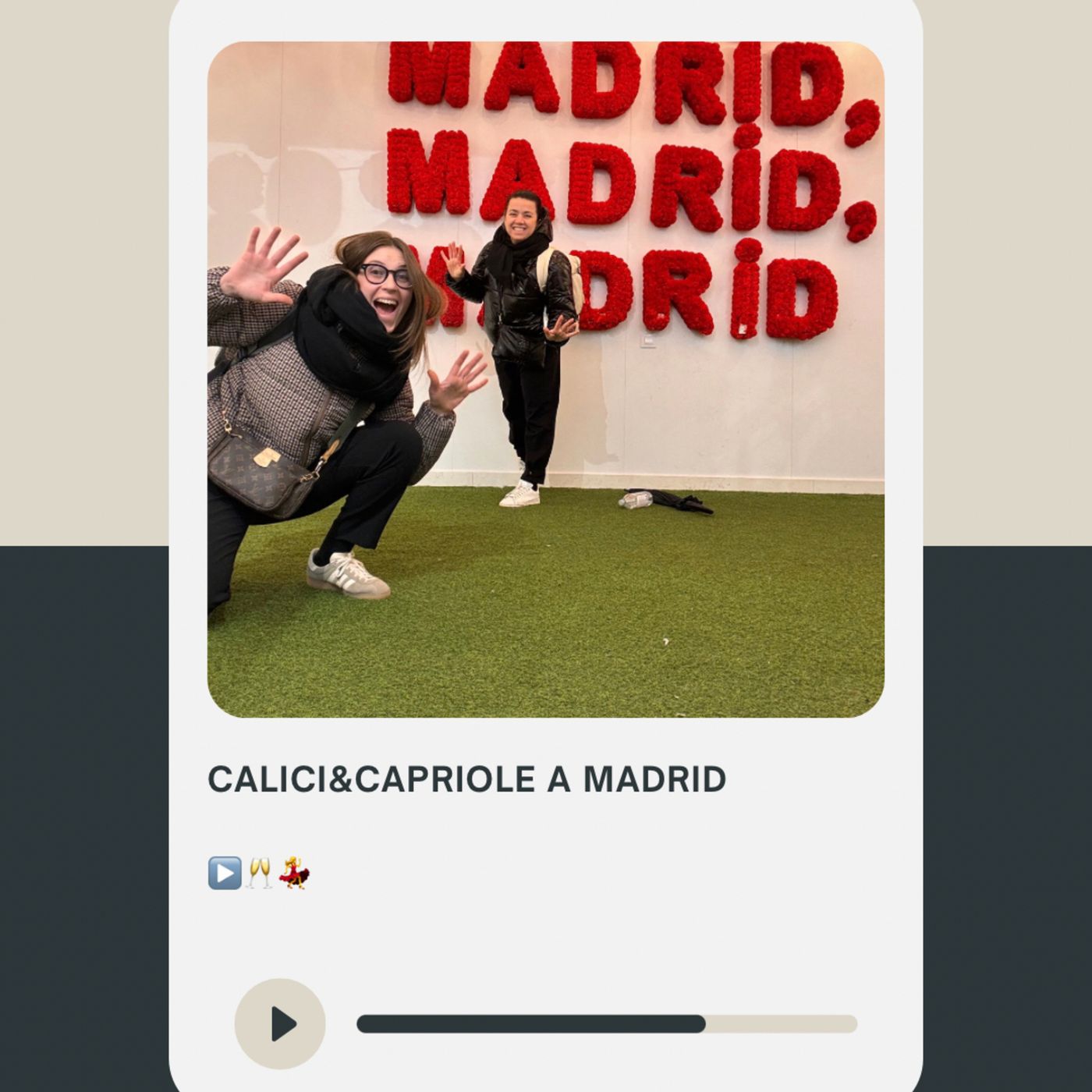 Calici&Capriole a Madrid ▶️🍷🏃‍♀️ episode artwork