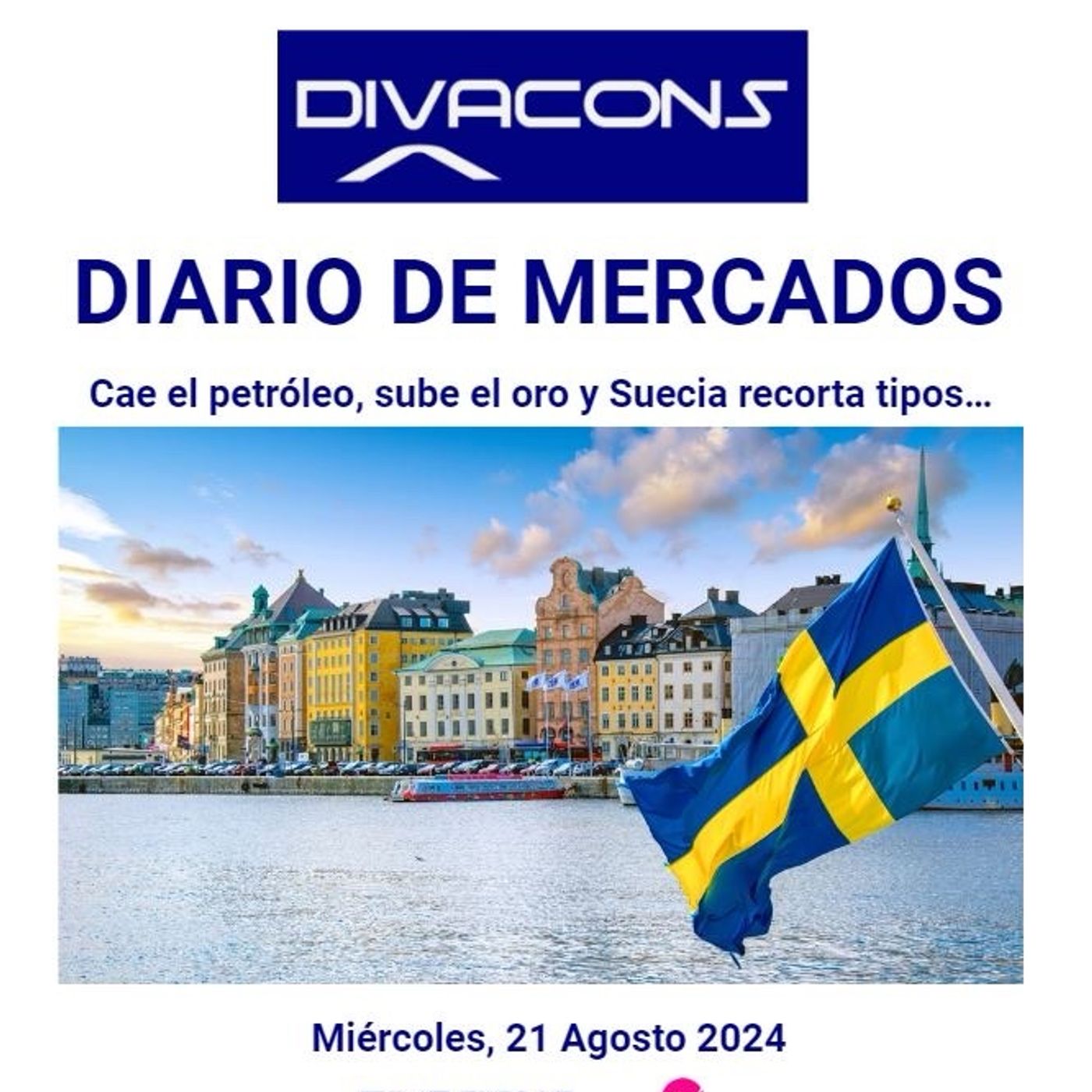 PODCAST DIARIO DE MERCADOS Miércoles 21 Agosto episode artwork
