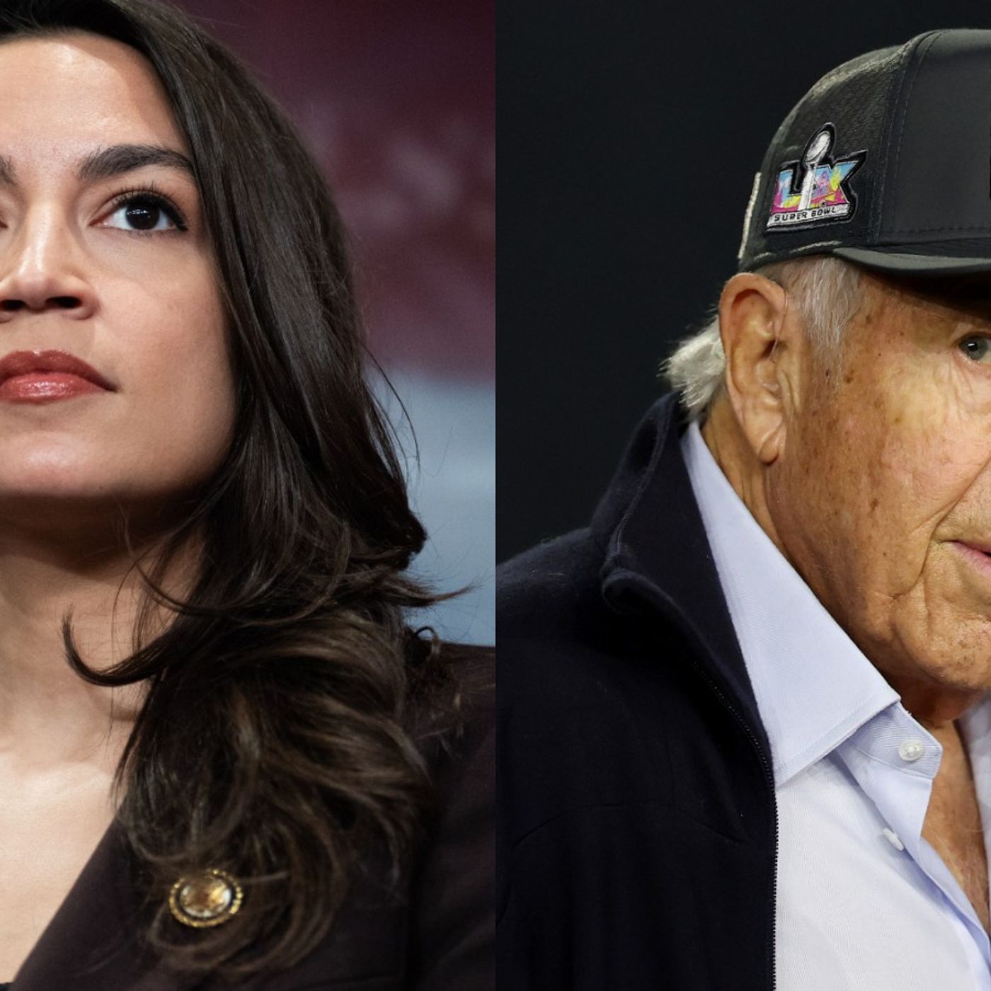 AOC Says Robert Kraft Lined Up Stadiums to Censor Macklemore’s ‘Free Palestine’ Comments