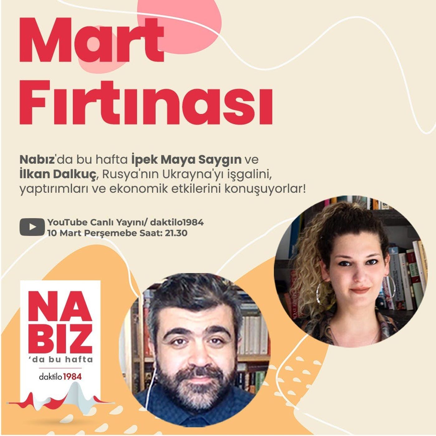 Mart Fırtınası | İpek Maya Saygın & İlkan Dalkuç | Nabız #82 episode artwork