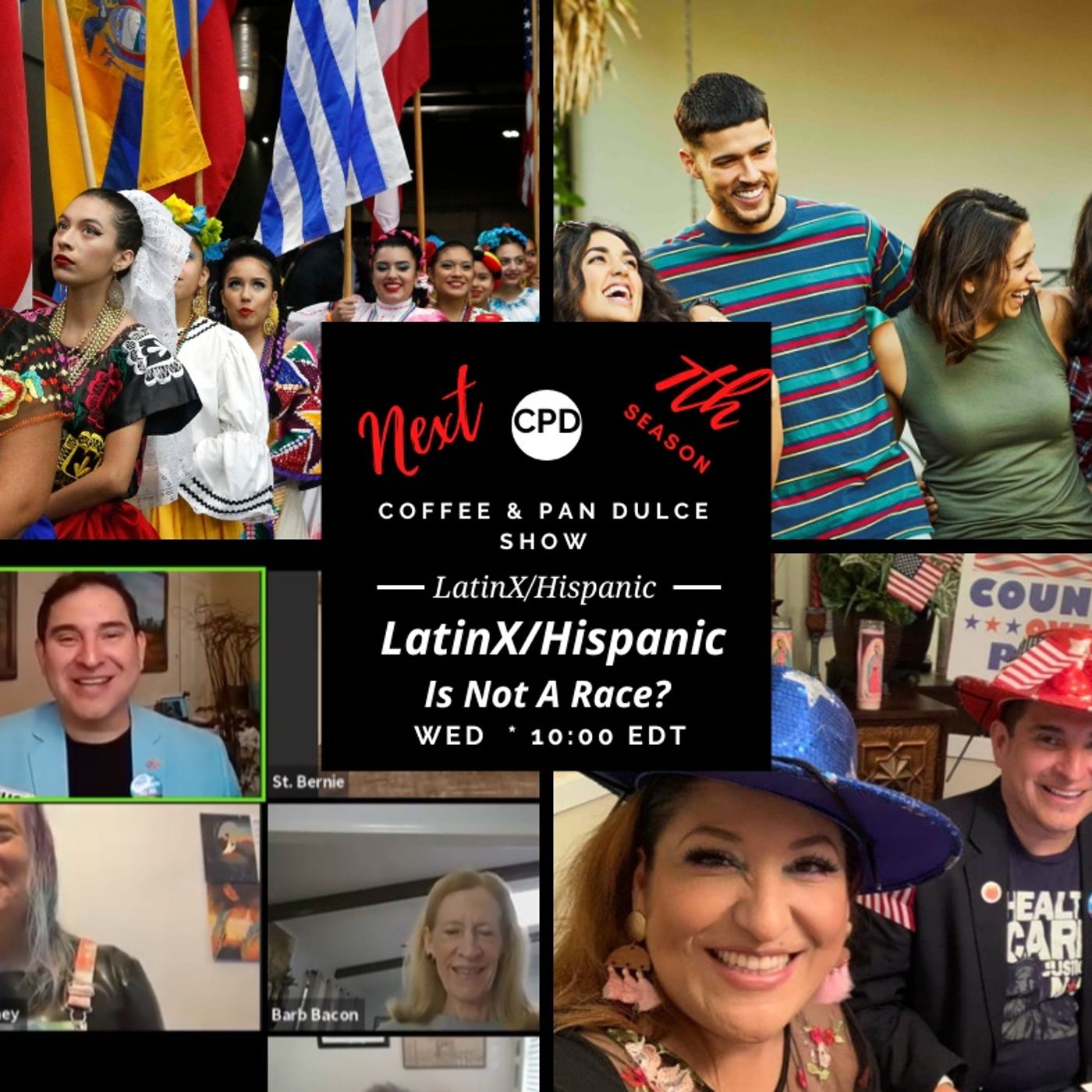 “LatinX/Hispanic Is Not A Race!” – #CPD0306-07172024 episode artwork