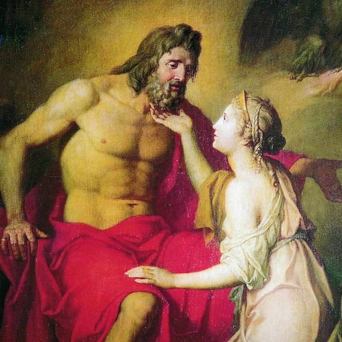 [Ilíada 1.304-611] Ruego de Aquileo a Tetis, y de esta a Zeus