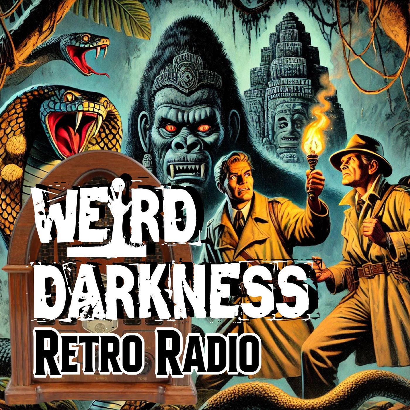 The FULL SERIALl: Adventures By Morse, “COBRA KING STRIKES BACK!” #RetroRadio EP0342 #WeirdDarkness - podcast episode cover