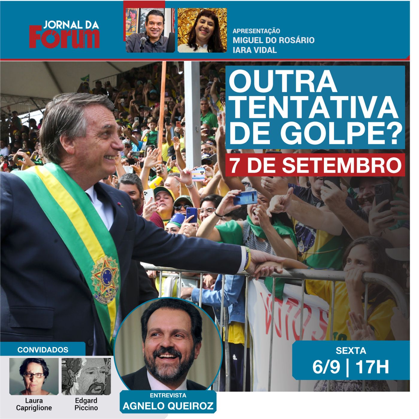 Bolsonaro vai usar 7 de setembro pra organizar outra tentativa de golpe? | 06.09.24 episode artwork