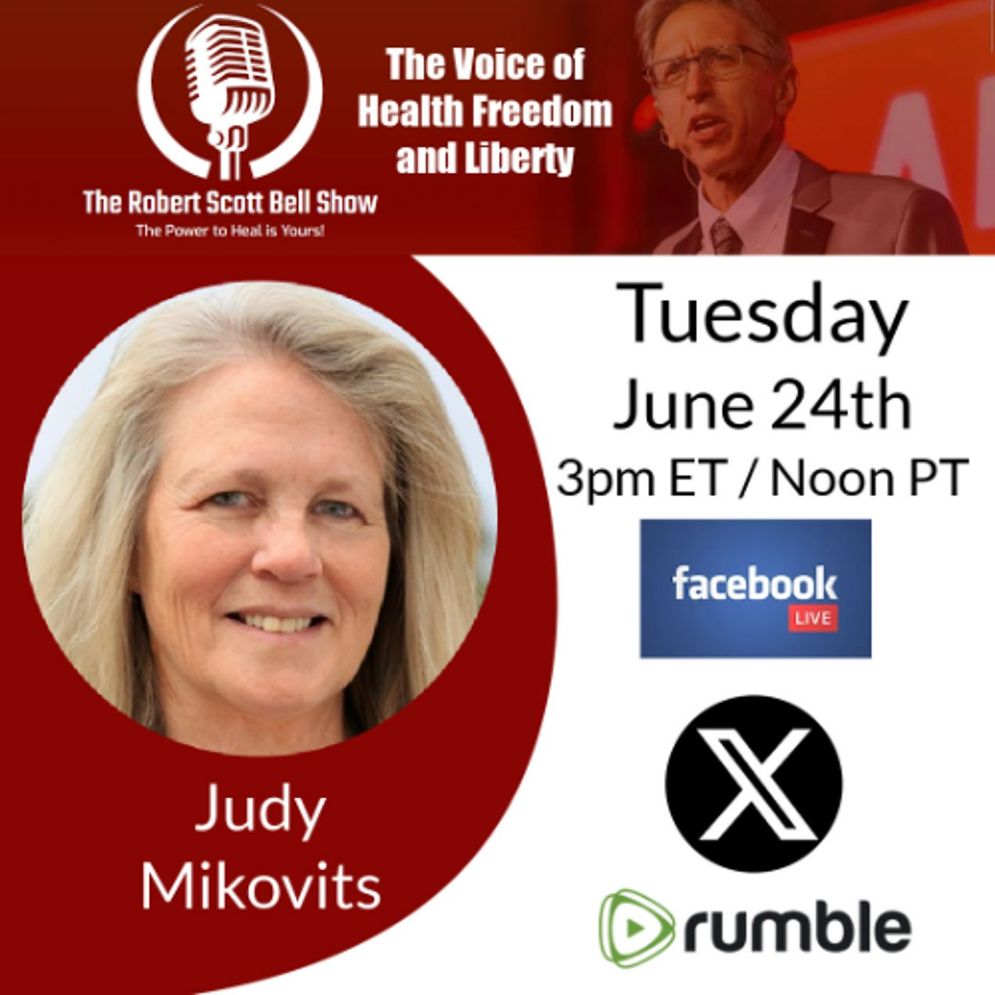 Grace Schara Verdict, Judy Mikovits, Guaiacum Officinale, Cancer Meds Overused, GLP-1 Eye Disease - The RSB Show 6-24-25.output episode artwork