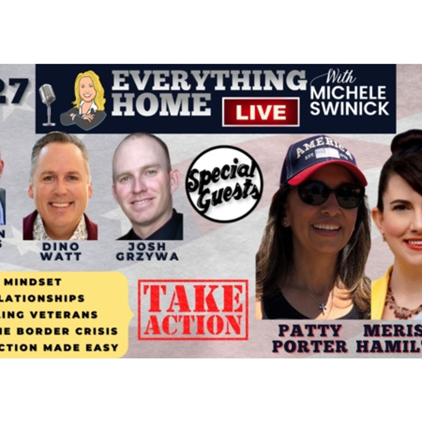 227 LIVE: Stop The Border Crisis, Mindset, Relationships, Veterans, Take Action episode artwork