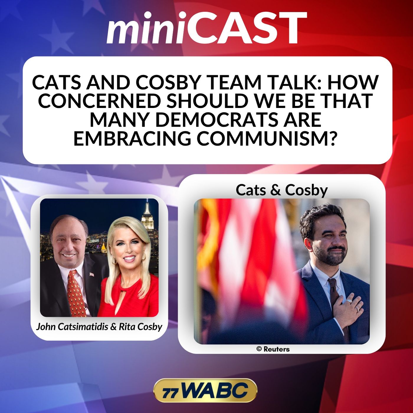 Cats and Cosby Team Talk: How Concerned Should we Be That Many Democrats are Embracing Communism? episode artwork