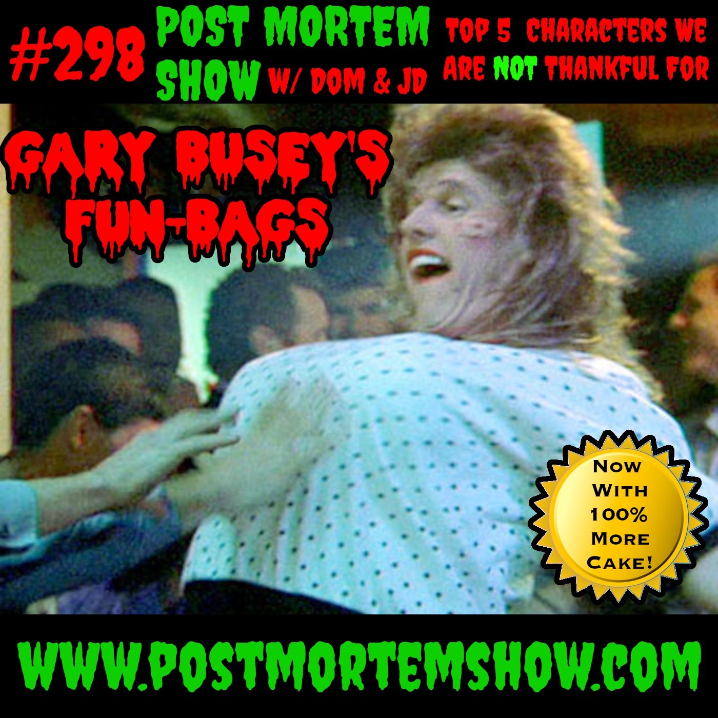 e298 - Gary Busey's Fun-Bags (Top 5 Characters We Are NOT Thankful For) episode artwork