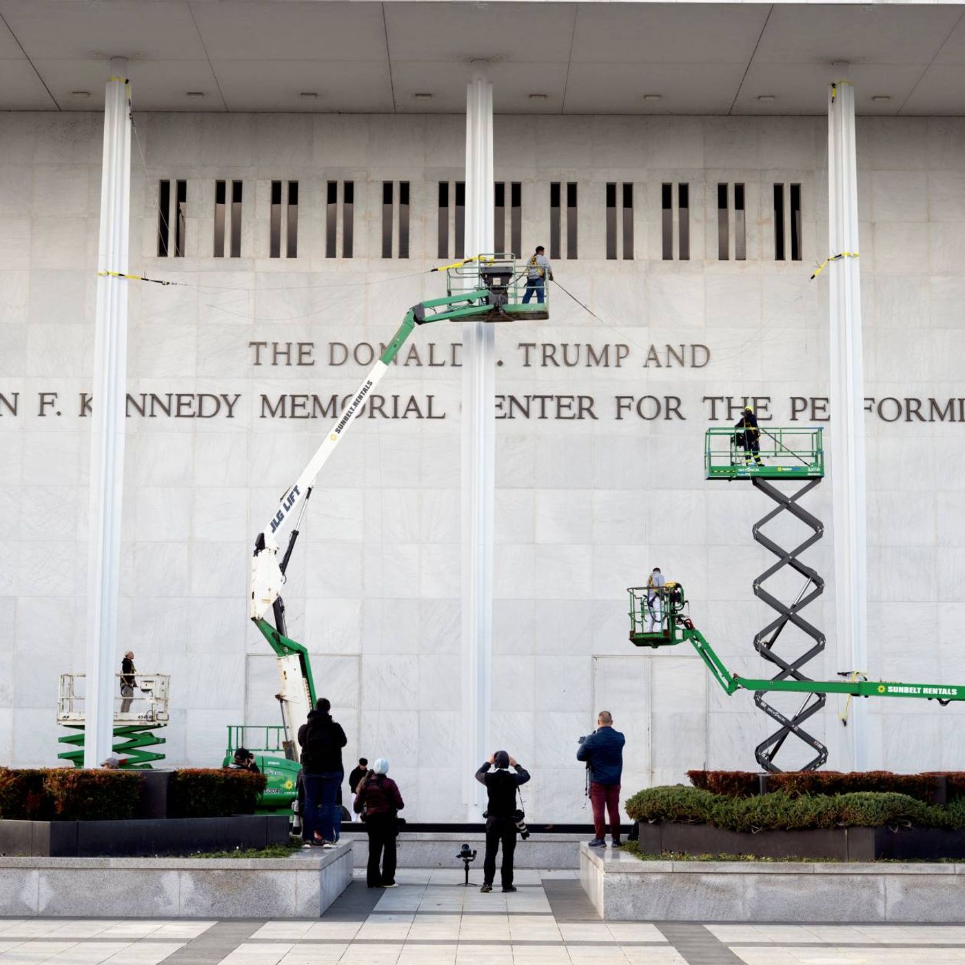 Kennedy Center staff start removing all references to Donald Trump