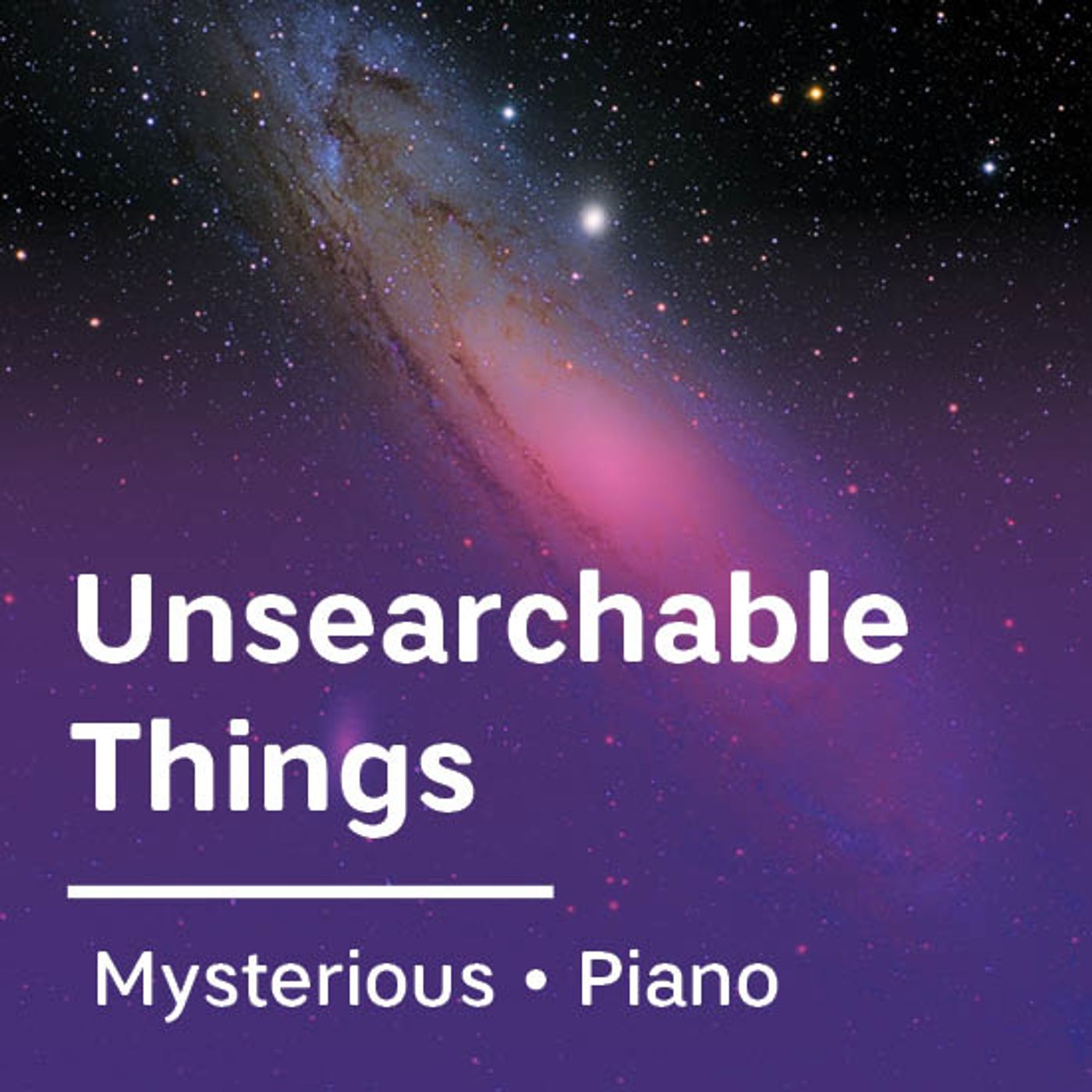 Unsearchable Things Unsearchable Things
