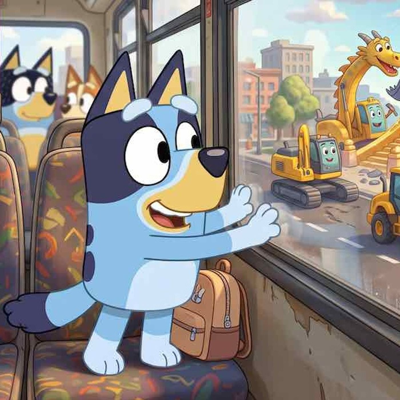 Bluey y el Viaje en Autobús 🌈 Cuento Infantil🚌Audiocuentos episode artwork