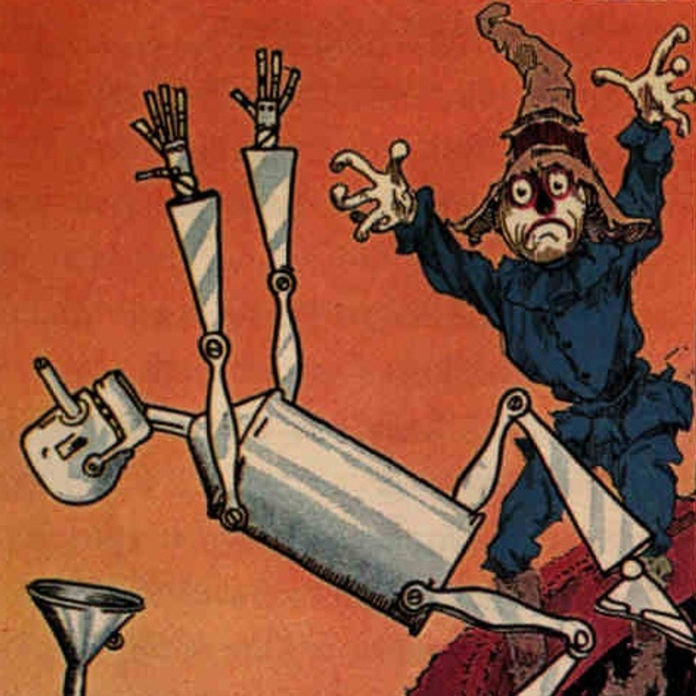 The scarecrow and the tin woodman | Oz Fairy Tales episode artwork