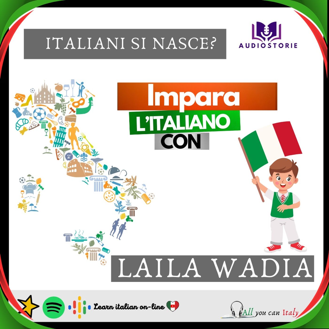 ITALIAN PODCAST - PODCAST DI ITALIANO - ITALIANI SI NASCE? O SI DIVENTA?🎙🎧 ITALIAN PODCAST - PODCAST DI ITALIANO - ITALIANI SI NASCE? O SI DIVENTA?🎙🎧