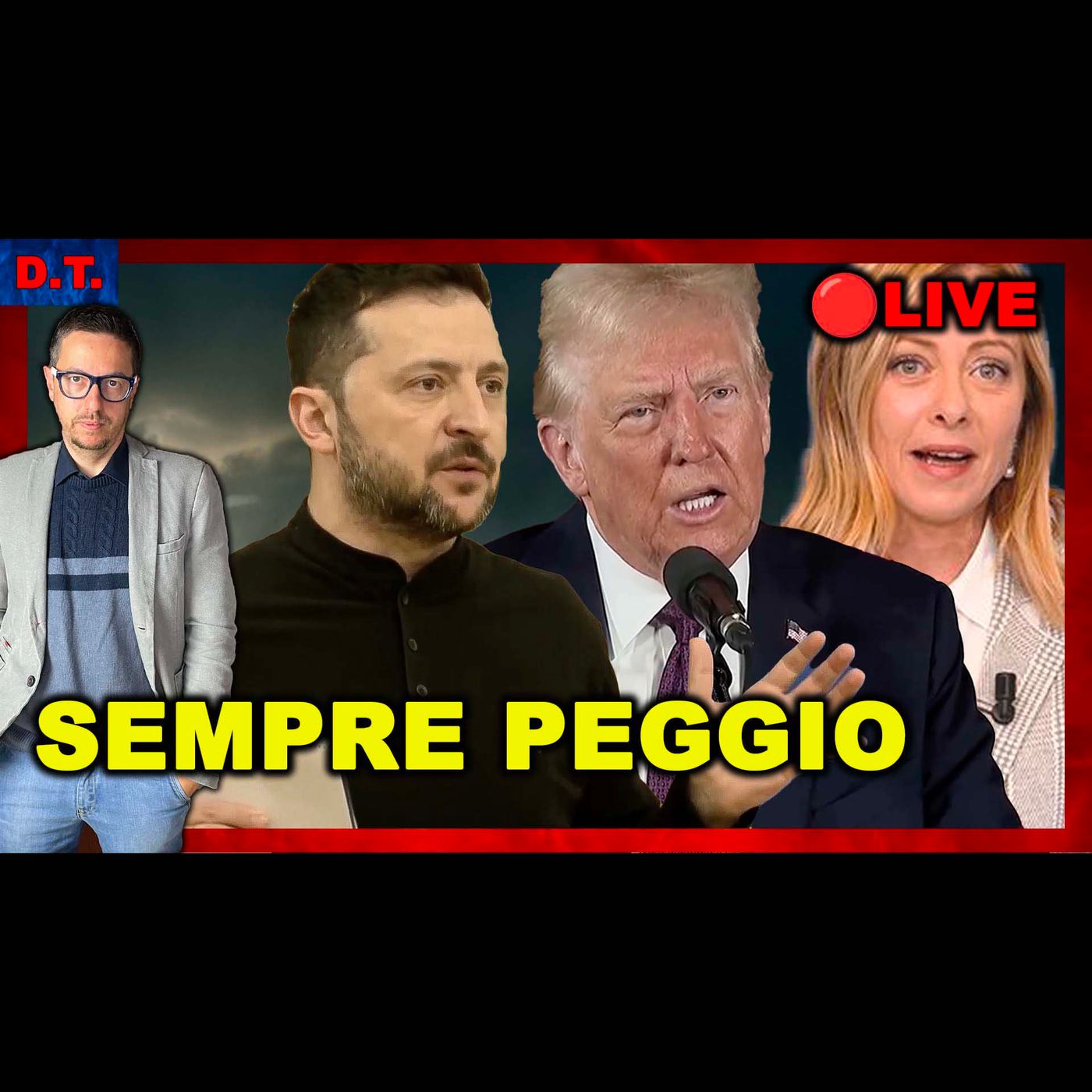 UCRAINO ARRESTATO A RIMINI, TRUMP CI ABBANDONA, KIEV CI SFRUTTA, FLAMINGO CI SALVERÀ | Live Ep20🔴