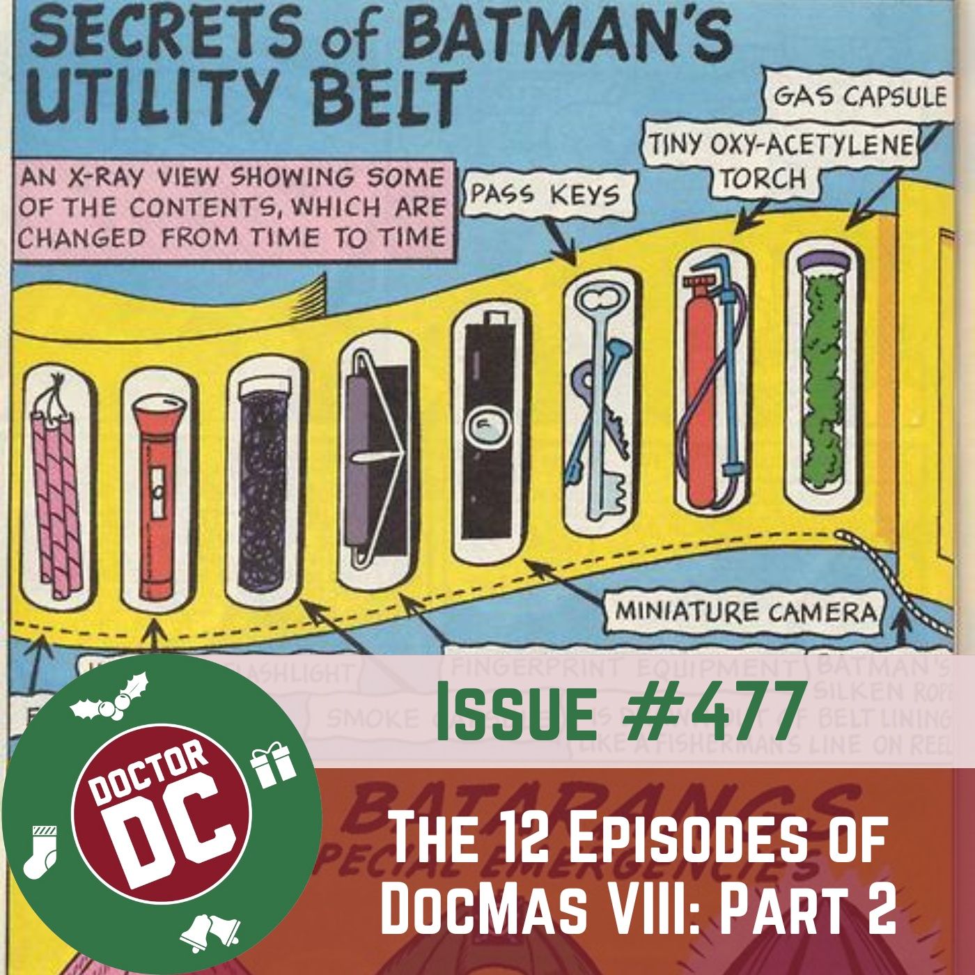Issue #477 - “The 12 Episodes DocMas VIII: Part 2” episode artwork
