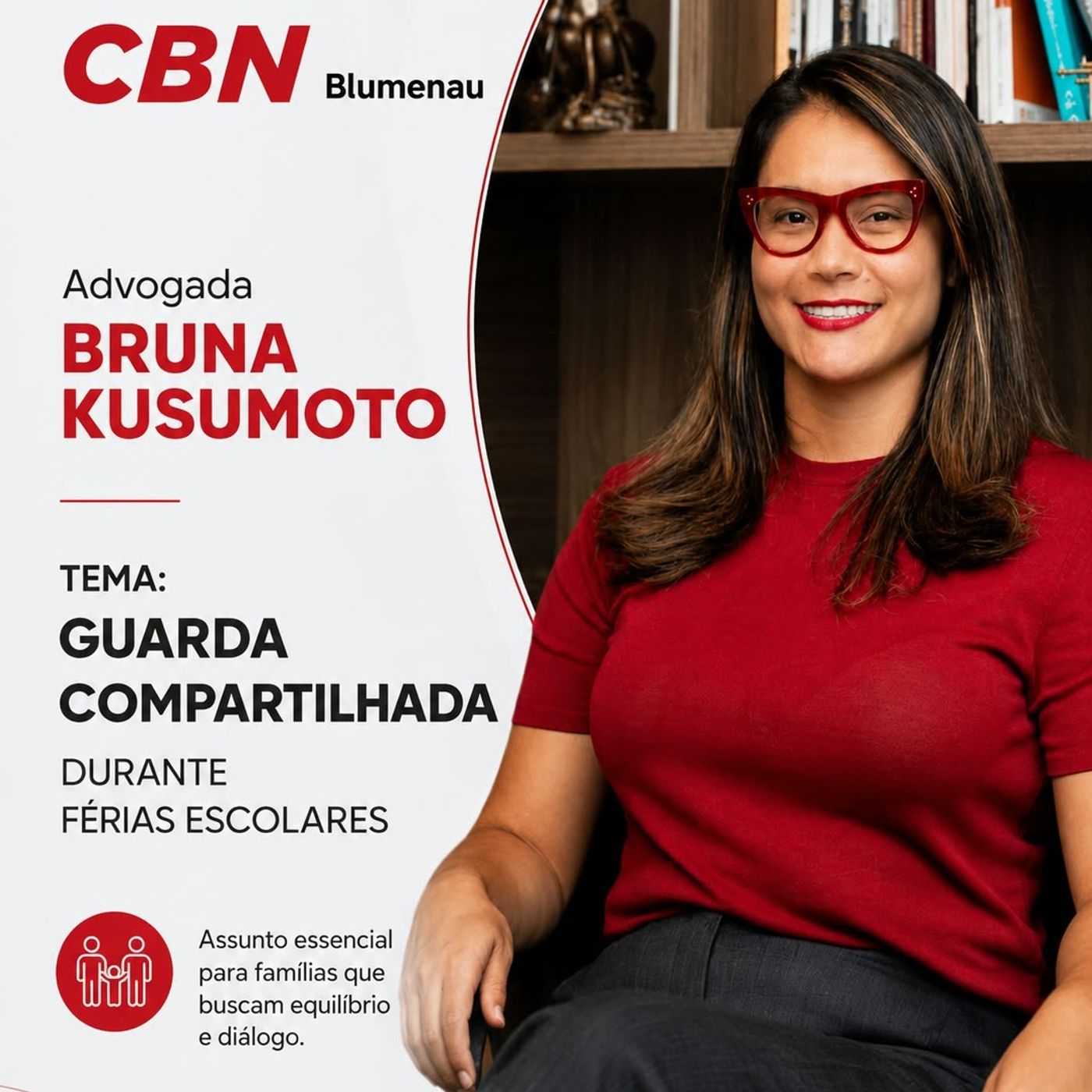 CBN BLUMENAU: GUARDA COMPARTILHADA DURANTE FÉRIAS ESCOLARES episode artwork