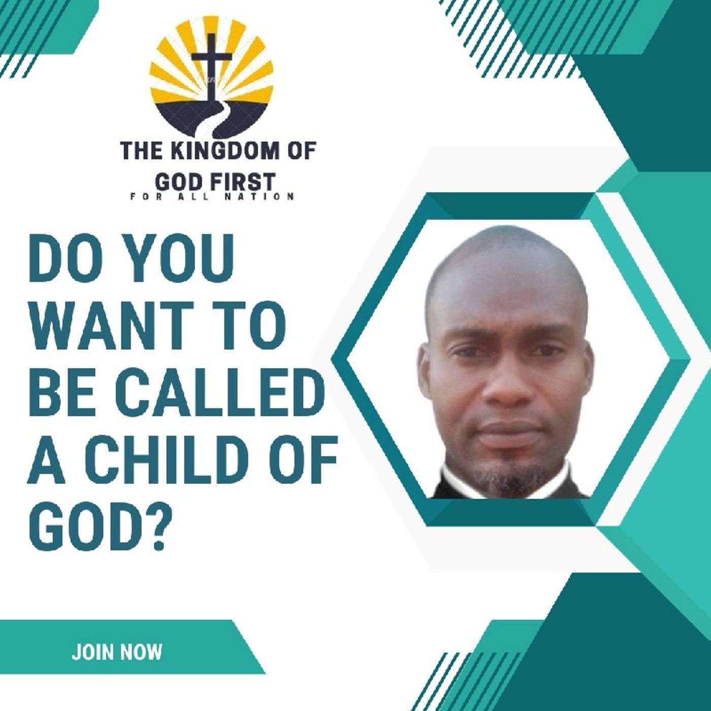 DO WANT TO BE CALLED A CHILD OF GOD? episode artwork