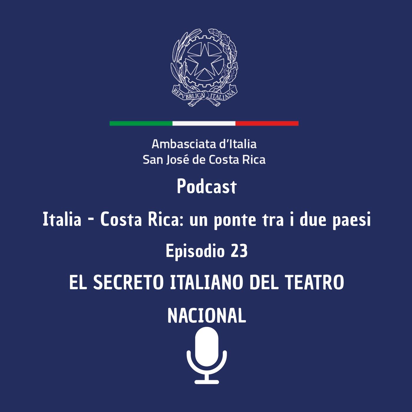 EPISODIO 23 PODCAST - El segreto italiano del teatro nacional episode artwork