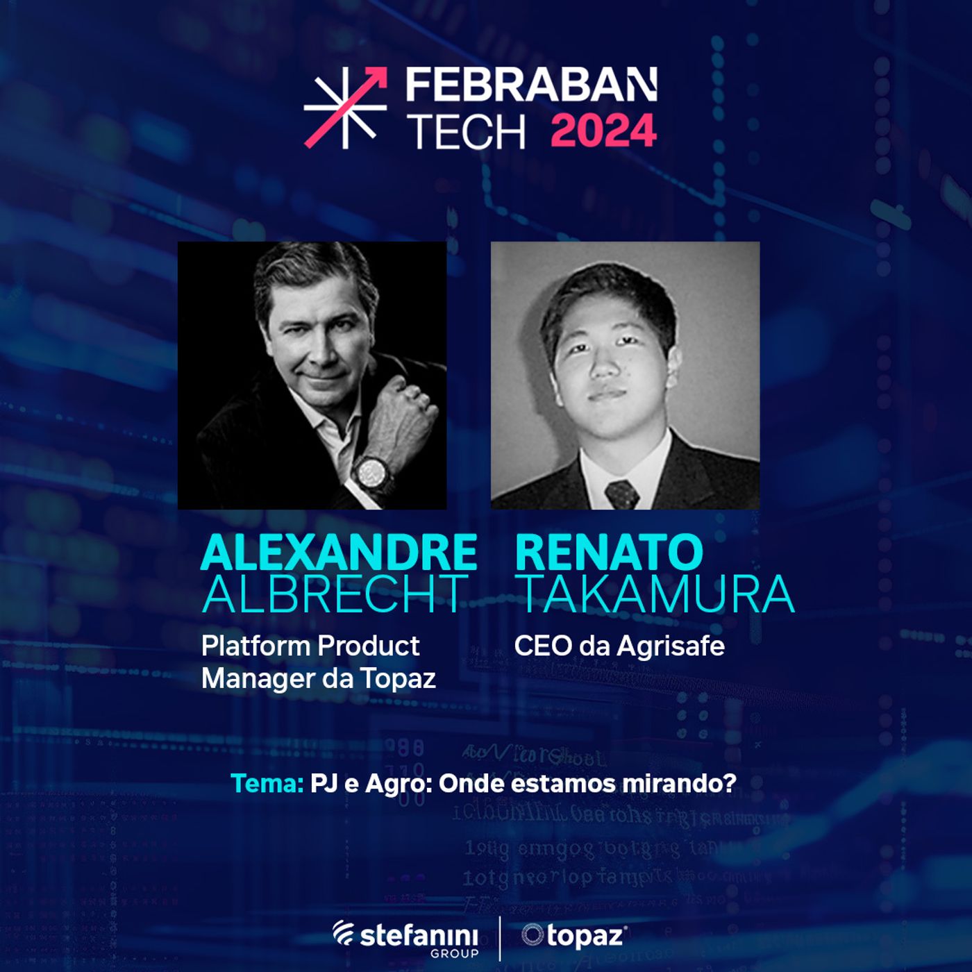 StefTalks Live - Edição Febraban Tech 2024 – Alexandre Albrechte e Renato Takamura StefTalks Live - Edição Febraban Tech 2024 – Alexandre Albrechte e Renato Takamura