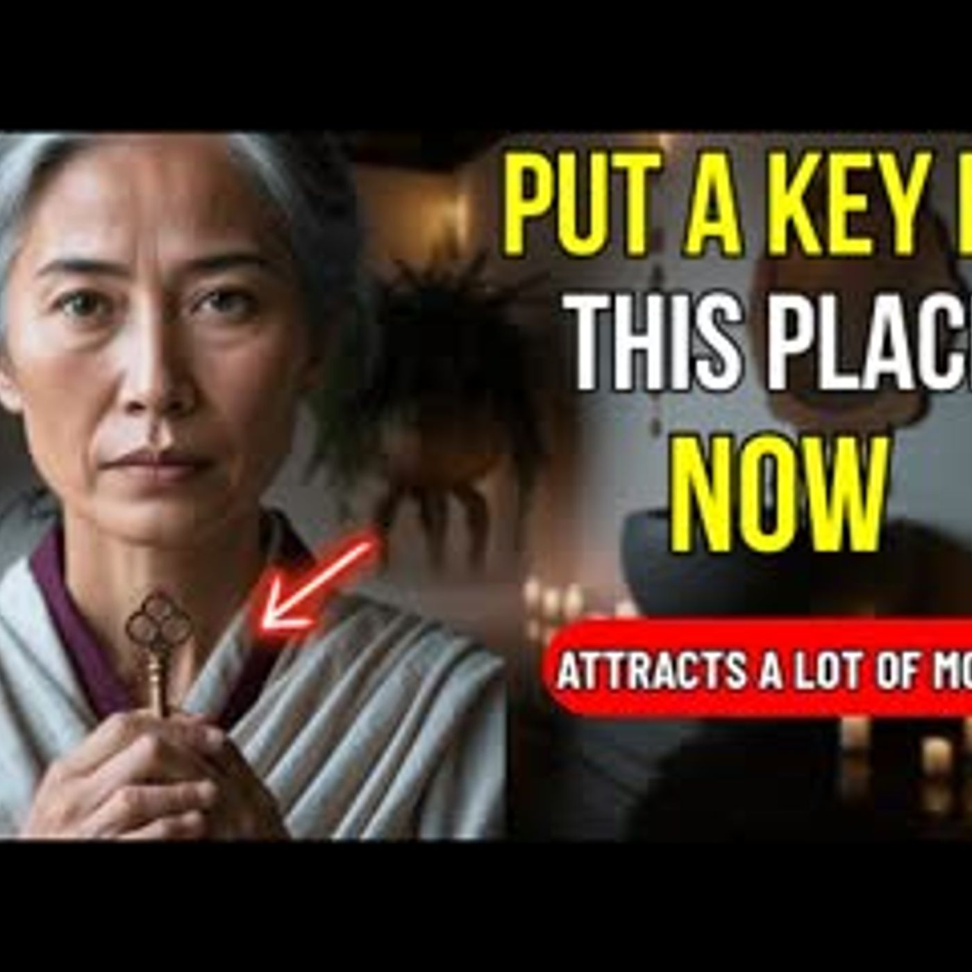 Place a key in this SPOT and RECEIVE A LOT OF MONEY!   Buddhist Teachings