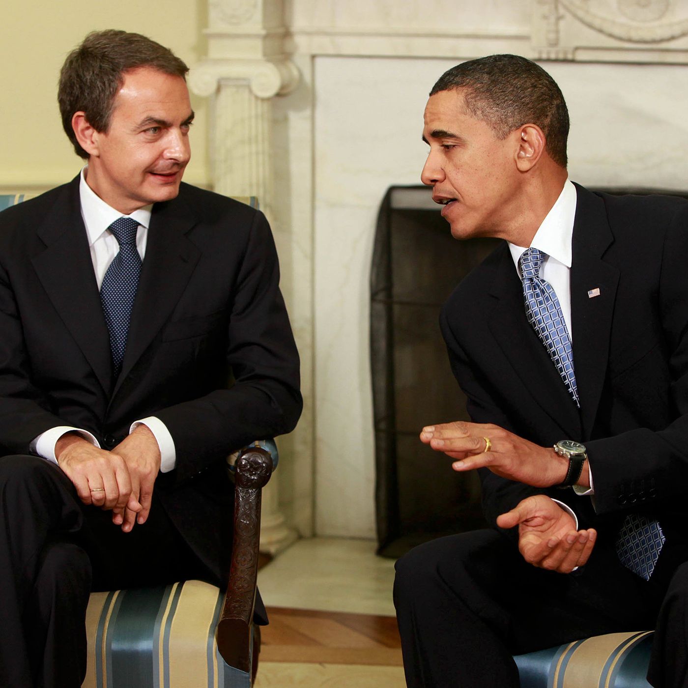 La República de los Tonnntos: Cuando Obama dejó en evidencia a Zapatero y su 'No a la guerra'