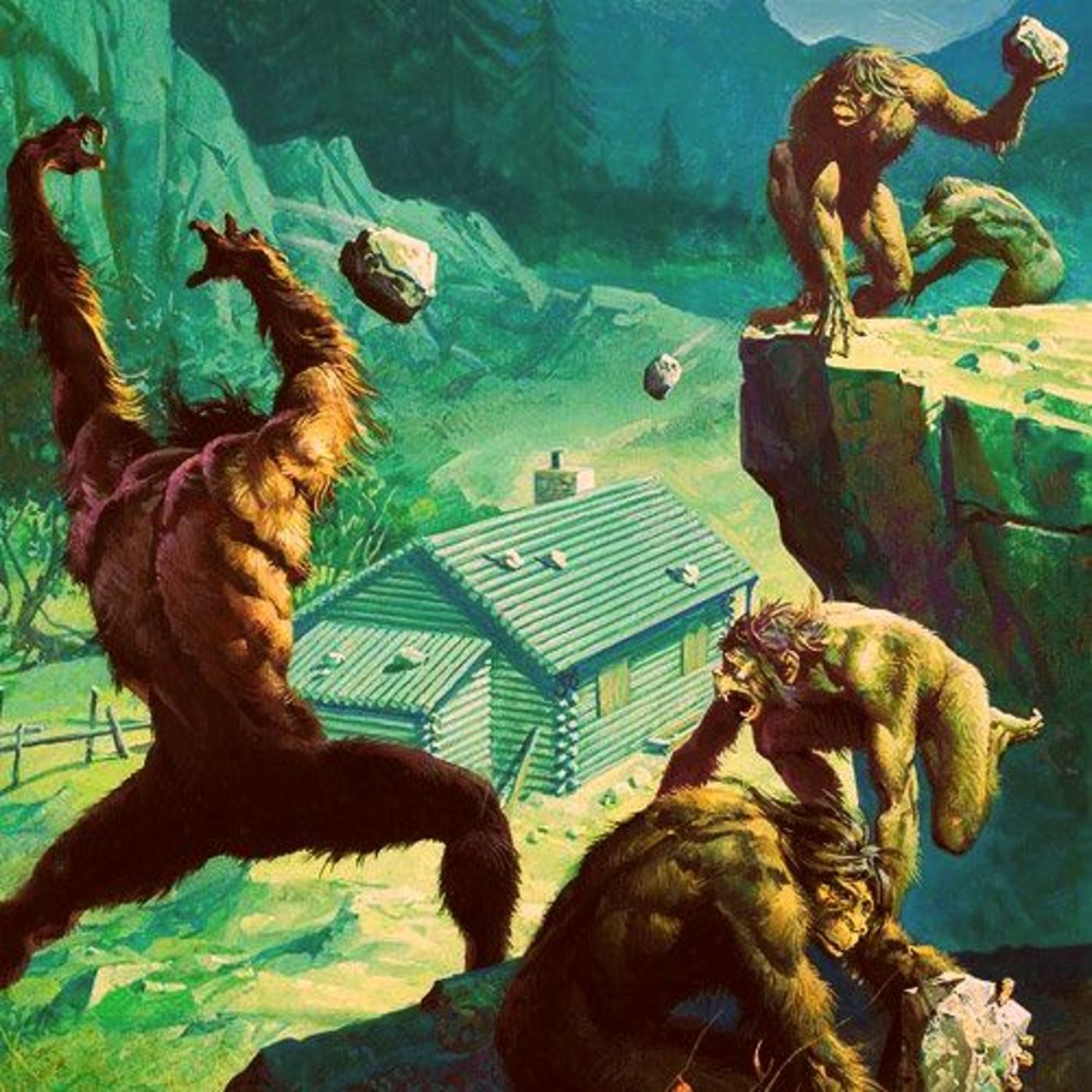 Experiment 013 - The Ballad of Tom Arson: The Ape Canyon Bigfoot Attack episode artwork