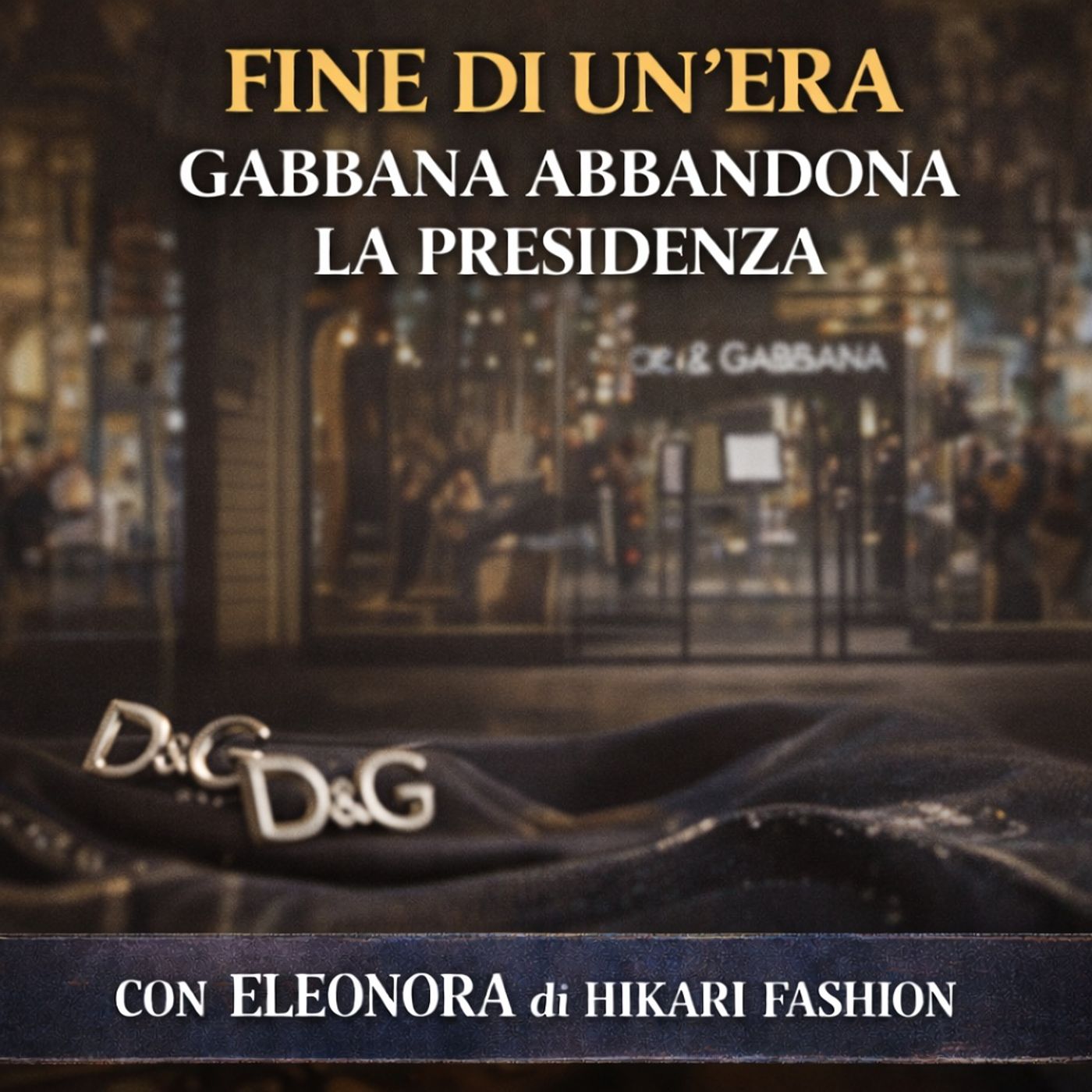 Fine di un’Era - Gabbana Abbandona la Presidenza
