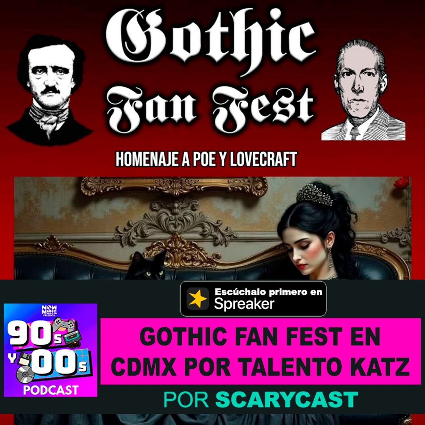 Gothic Fan Fest en CDMX por Talento Katz