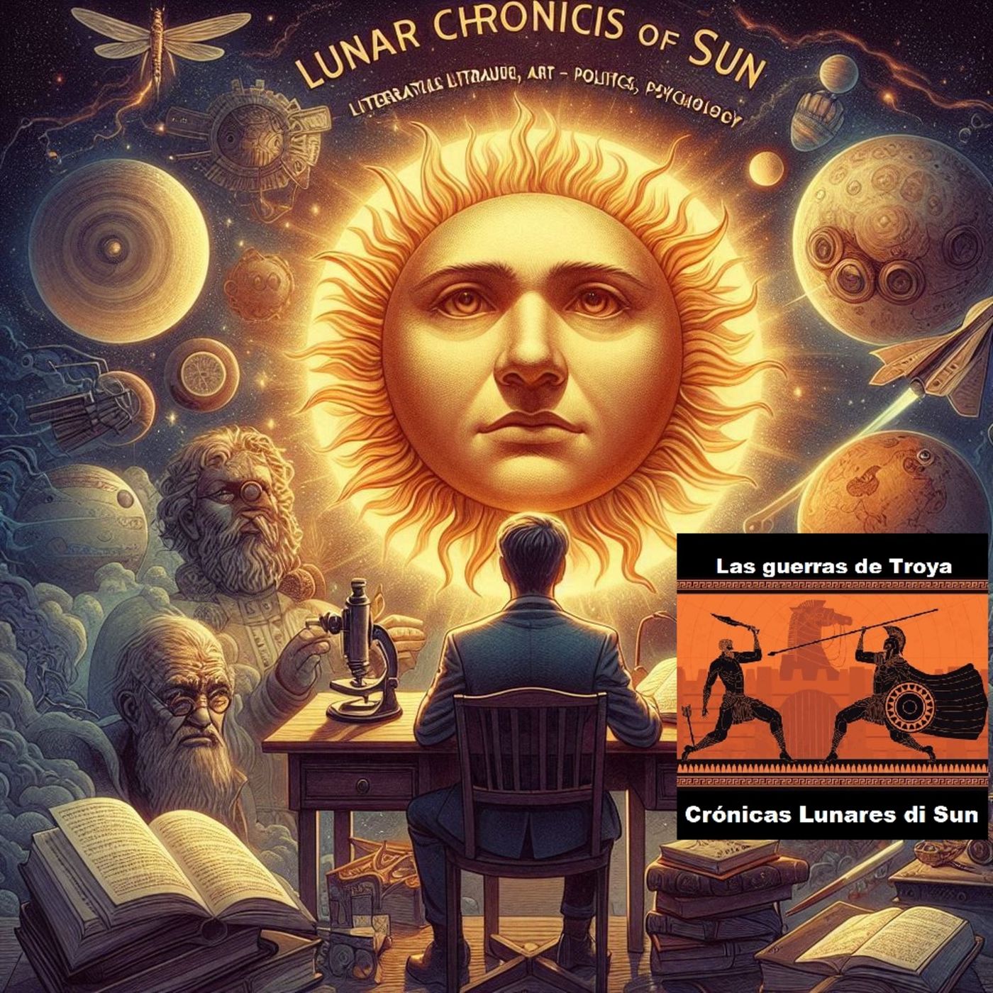 Portada de Crónicas Lunares di Sun